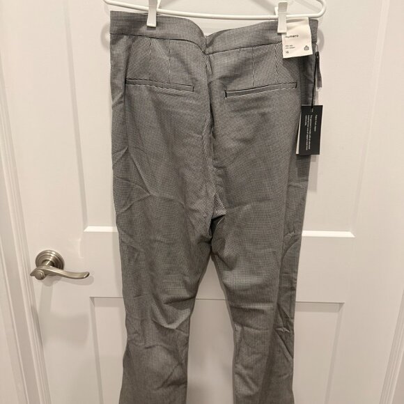 Aritzia Babaton | Numero Mid Rise Skinny Pants | Black/White | Size 16 - Picture 8 of 8